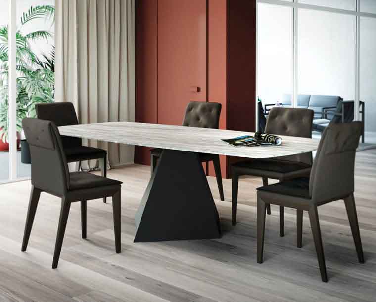 table, modern table,  trapezi, chairs, karekles, accessories, dining table, kitchen table, andreotti, andreotti furniture, epipla, furniture, limassol, cyprus